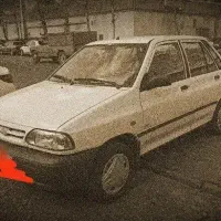 پراید مدل ۸۸،،رنگ شیری سفید