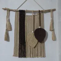 دیوارکوب مکرومه