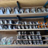 چرخ داربستی چدنی ثابت گردان فرغونی دایکاست(برندپاپ