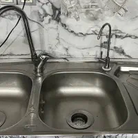 سینگ تو کار نیمه فانتزی همراه با شیر  آب ظرفشویی