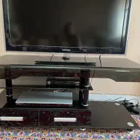 میز تلویزیون شیشه ای
