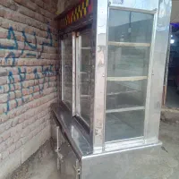 یخچال ایستاده .چهار درب فقط موتورش سوخته