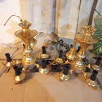 لوستر برنجی