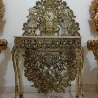 اینه شمعدان طرح برنز