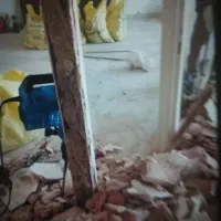 تخریب و چاح کنی و سیمانکاری