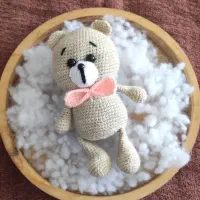 عروسک بافتنی دستبافت