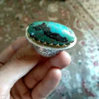 فیروزه نیشابوری کلکسیونی نقش دار مصور