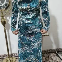 لباس مجلسی مخمل نو نوسایز۴۲،۴۴