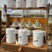 استند روسی کشودار چوبی