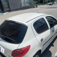 پزوه ۲۰۶ رنگ سفید مدل سال ۹۹