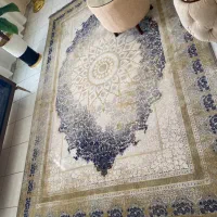 فرش ۱۵۰۰ شانه دو جفتی زرینی