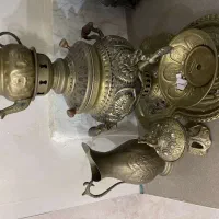 سماور ذغالی برنز