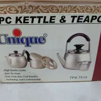 کتری و قوری وقندان یونیک
