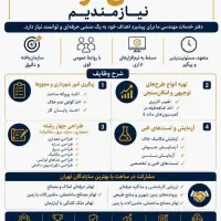دعوت به همکاری از مهندسین معمار محاسب برق مکانیک