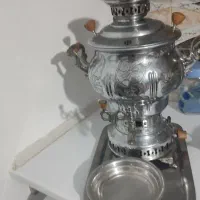 سماور گازی برنجی