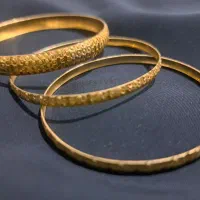 ۳ لنگه النگو نقره ۹۲۵ ابطلاکاری شده