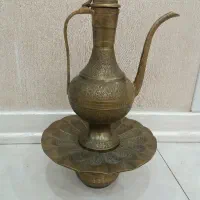 آفتابه لگن برنج عتیقه