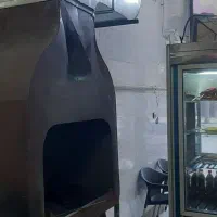 منقل ذغالی.کانال.گاز ۴شعله.اجاق کوره ای چهار پایه