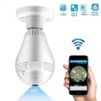 دوربین ۳۶۰درجه رم‌خور چشم ماهی مداربسته WIFI