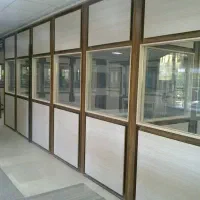 پارتیشن mdf شیشه خور