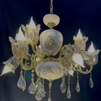 برنز|لوستر و چراغ آویز|بناب, |دیوار