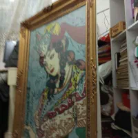 تابلوقدیمی یک متری نوستالژی عتیقه کوبلنه کوبل