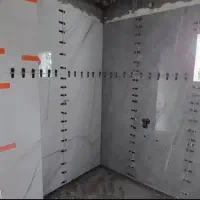 کاشیکاری سنگ کاری  شفته بتن ریزی نمای کاشی