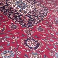فرش دستباف لاکی اصل کاشان زیرقیمت فوری