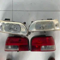 چراغ خطر و جلو پراید ۱۳۱ درحد نو شرکتی