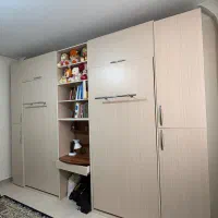 ست کامل دو عدد تخت کم جا تک نفره