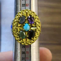 انگشتر چند نگین بی نظیر