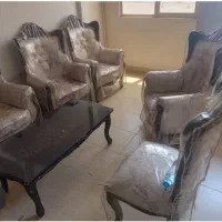 مبل ۹ نفره همراه بوفه