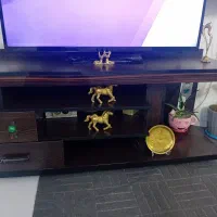 میز زیر تلویزیون  فندقی