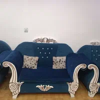 مبل ۷نفره به همراه میزنهارخوری۴ نفره وجلومبلی