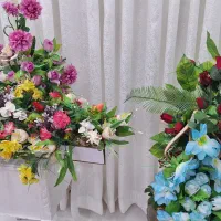 گل مصنوعی ودست گل عروس