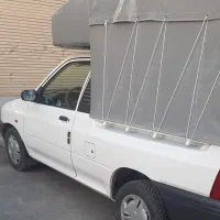جویای کار با وانت پراید.