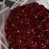 گل روبانی دسته گل و باکس گل روبانی