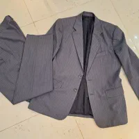 کت شلوار دیپلمات پارچه مطهری اصل و پیراهن مردانه
