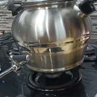 کتری شیر دار. استیل