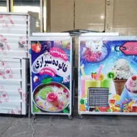 استیکر موتور یخچال ی تاپینگ فالوده بستنیokal