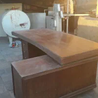 میز و دراور کشویی(میز ۴ تیکه و باز شونده )