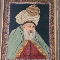 2 عدد تابلو فرش قدیمی ریز بافت تبریز