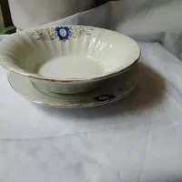 ست بشقاب و کاسه چینی طرح کلاسیک