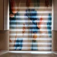 یکعددپرده زبرابسیار شیک،دوماهه خریداری شده، دولایه