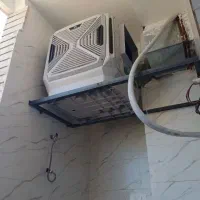 قفس کولر اجرای زیر کولری درمحل حفاظ چهارپایه