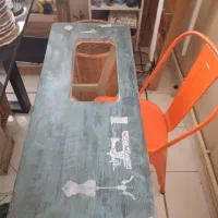 میز چرخ خیاطی وصندلی
