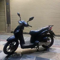 موتور اسکوتر دینو‌ویند ۲۰۰ مشکی‌ مات ۹۸ تایوانی