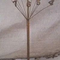 ساعت ایستاده برنجی