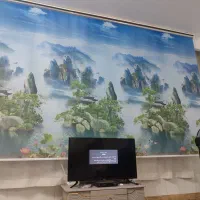 پرده زبرا طرح منظره