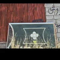 درب آهنی  ماشین رو
